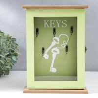 Ключница Ключи от счастья, 21х21.5х7 см, 4 крючка, Y4-3870