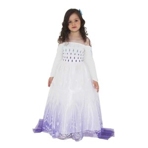 Карнавальный костюм "Элиза (белое пышное платье)", рост 140