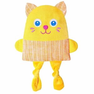 Развивающая игрушка с вишнёвыми косточками "Крошка Кот. Доктор мякиш"