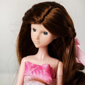 Волосы для кукол "Волнистые с хвостиком" размер маленький, цвет 6