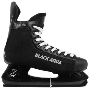 Коньки хоккейные BlackAqua HS-207, размер 37