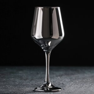 Бокал для вина "Кьянти", 400 мл, цвет серый