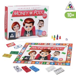 Настольная экономическая игра "MONEY POLYS. Семейный бюджет", 10+