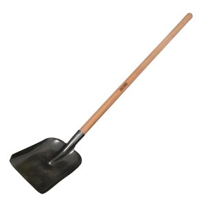 Лопата совковая, деревянный черенок, "Копанец-ЛСП"