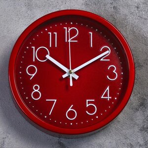 Часы настенные, серия: Классика, "Джойс", дискретный ход, 19 х 19 см, d=17 см