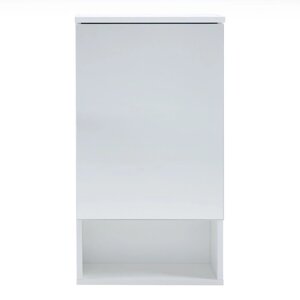 Зеркало-шкаф Вега 4502 белое, 45 х 13,6 х 70 см