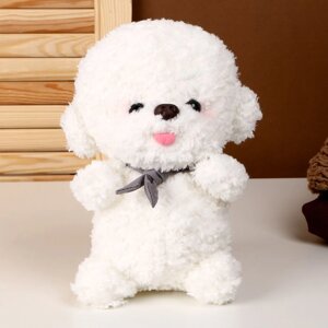 Мягкая игрушка "Собака", 25 см, цвет белый