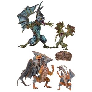 Набор фигурок: 4 дракона, 1 аксессуар