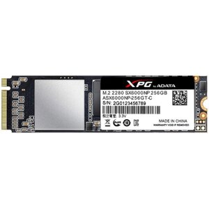 Накопитель SSD A-Data S11 Pro M. 2 2280 AGAMMIXS11P-256GT-C, 256Гб, PCI-E x4