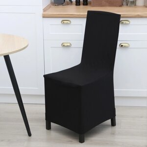 Чехол на стул, цв. черный, 90*40*40 см, 100% п/э