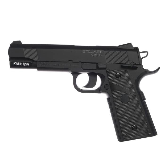 Пистолет пневматический Stalker "S1911G" кал. 4,5мм от компании Интернет-гипермаркет «MOLL» - фото 1