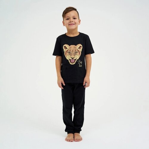 Пижама детская (футболка, брюки) KAFTAN "Lion" р. 38 (146-152)