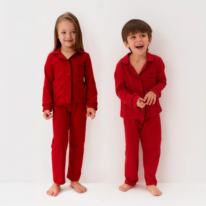 Пижама детская KAFTAN Classic line, р. 32 (110-116 см) от компании Интернет-гипермаркет «MOLL» - фото 1