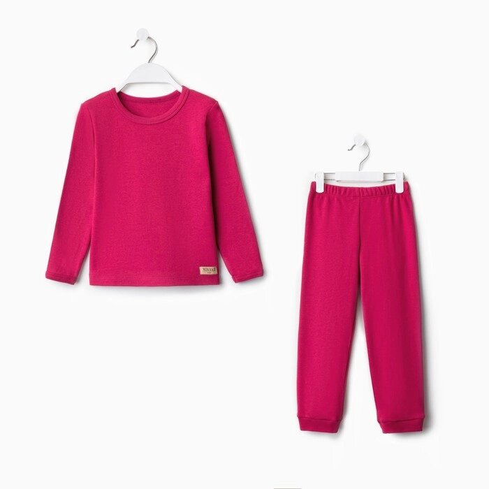 Пижама детская MINAKU, цвет фуксия, рост 104-110 см от компании Интернет-гипермаркет «MOLL» - фото 1