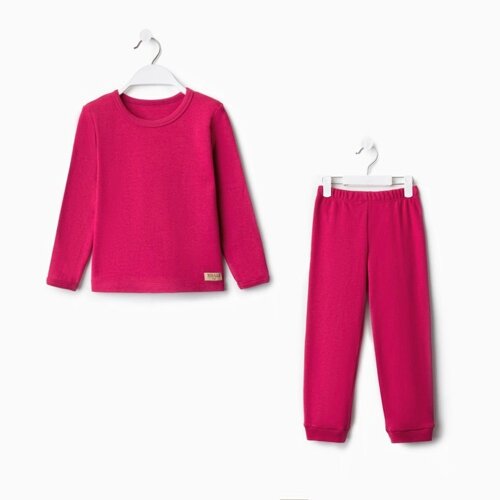 Пижама детская MINAKU, цвет фуксия, рост 92-98 см
