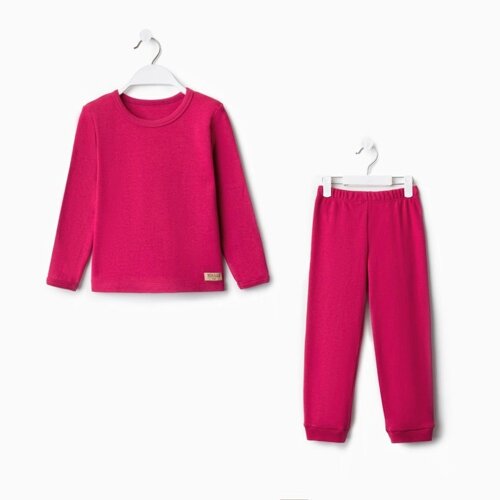 Пижама детская MINAKU, цвет фуксия, рост 98-104 см