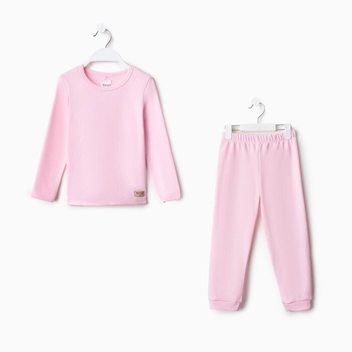Пижама детская MINAKU, цвет розовый, рост 104-110 см от компании Интернет-гипермаркет «MOLL» - фото 1
