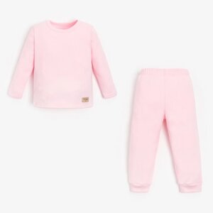 Пижама детская MINAKU, цвет розовый, рост 86-92 см