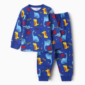Пижама для мальчика, цвет электрик, рост 104 см
