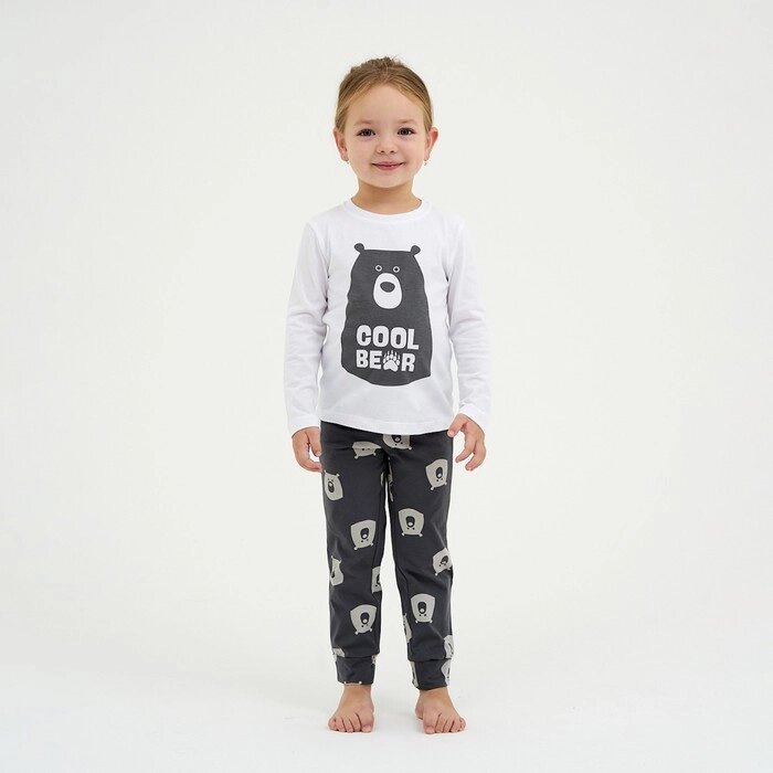 Пижама (джемпер, брюки) KAFTAN "Bear" рост 110-116 (32) от компании Интернет-гипермаркет «MOLL» - фото 1