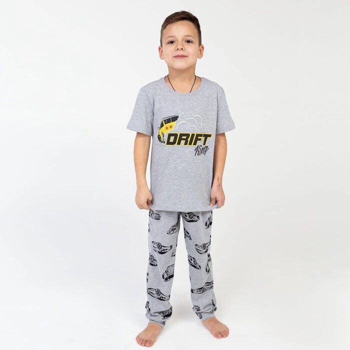 Пижама (футболка, брюки) KAFTAN "Drift" рост 86-92 (28) от компании Интернет-гипермаркет «MOLL» - фото 1