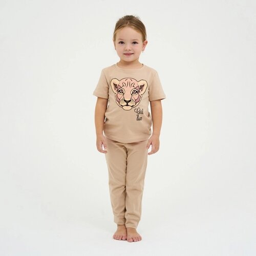 Пижама (футболка, брюки) KAFTAN "Lion" рост 134-140 (36)