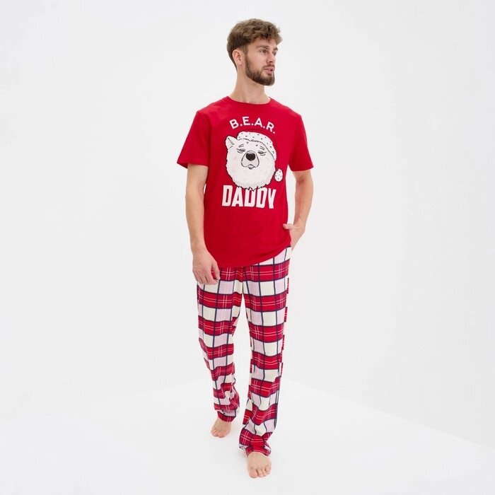Пижама мужская KAFTAN "Bear" р. 48 от компании Интернет-гипермаркет «MOLL» - фото 1