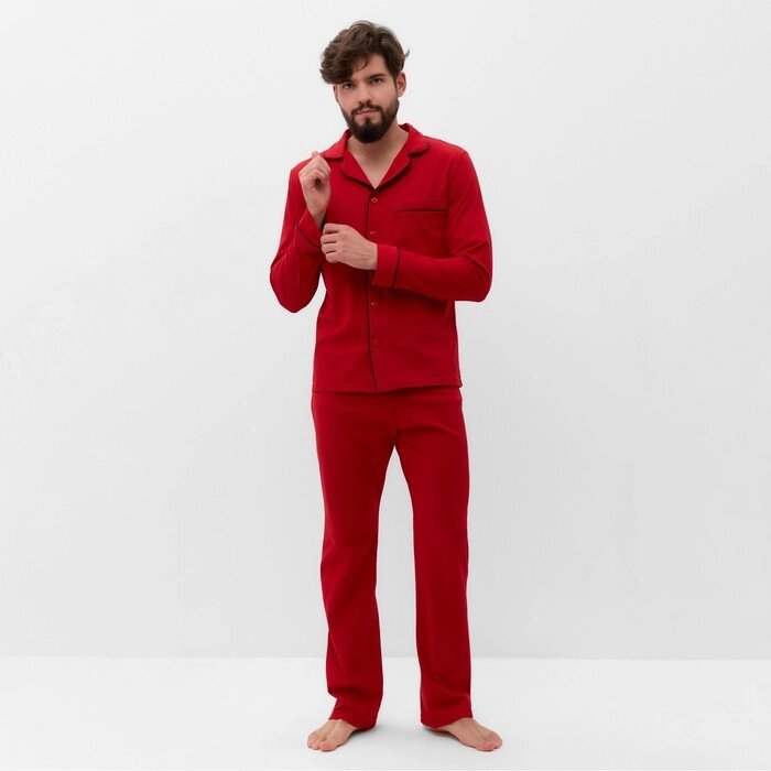 Пижама мужская KAFTAN Classic line, р. 54 от компании Интернет-гипермаркет «MOLL» - фото 1