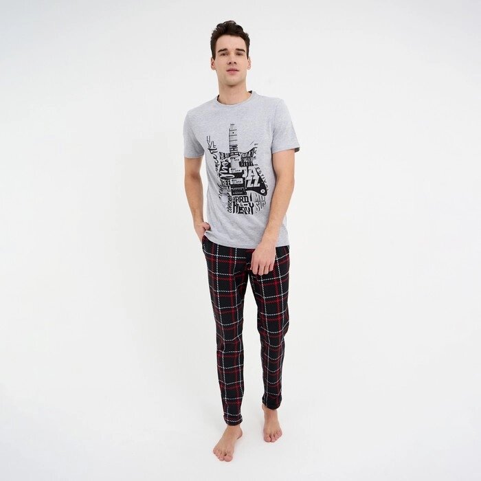 Пижама мужская KAFTAN "Hard" р. 50 от компании Интернет-гипермаркет «MOLL» - фото 1