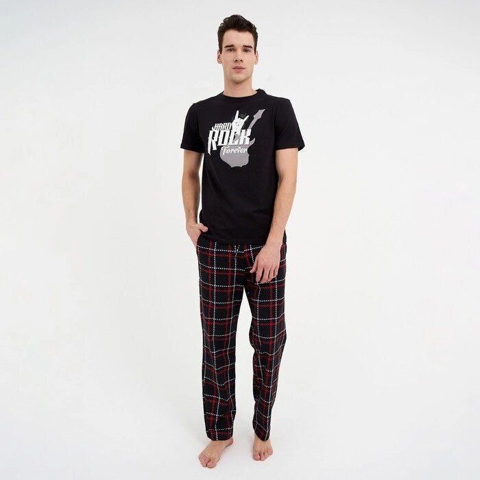 Пижама мужская KAFTAN "Rock" р. 50 от компании Интернет-гипермаркет «MOLL» - фото 1