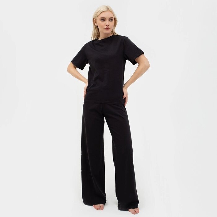 Пижама женская (футболка и брюки) KAFTAN "Basic" р. 40-42 от компании Интернет-гипермаркет «MOLL» - фото 1