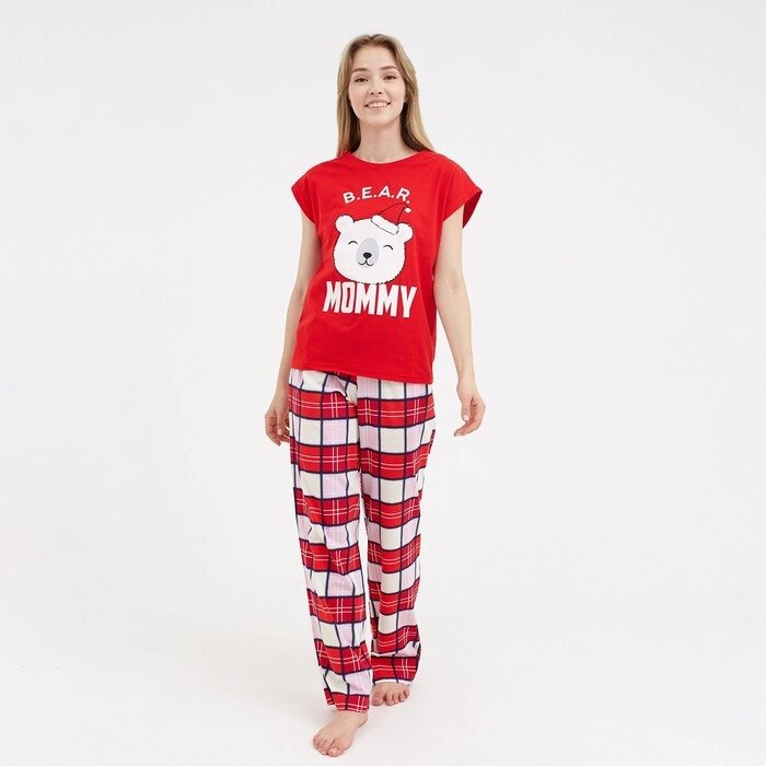 Пижама женская KAFTAN "Bear" р. 52-54 от компании Интернет-гипермаркет «MOLL» - фото 1