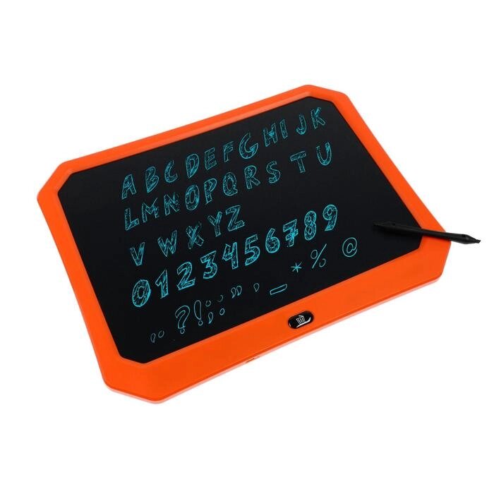 Планшет для рисования и заметок LuazON, 17", функция блокировки, оранжевый от компании Интернет-гипермаркет «MOLL» - фото 1