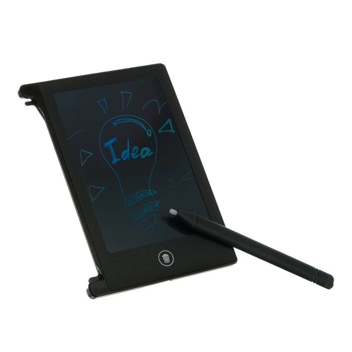 Планшет для рисования и заметок LuazON TAB-3, 4.4", черный от компании Интернет-гипермаркет «MOLL» - фото 1