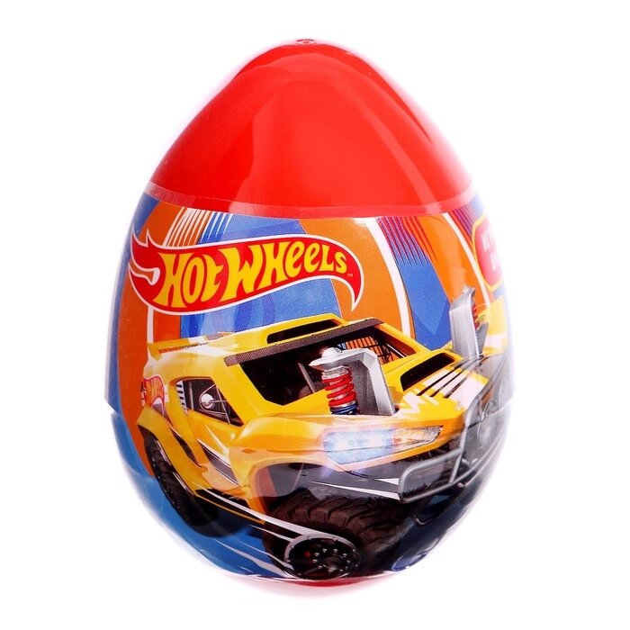 Пластиковое яйцо с игрушкой Hot Wheels Happy Magic, МИКС от компании Интернет-гипермаркет «MOLL» - фото 1
