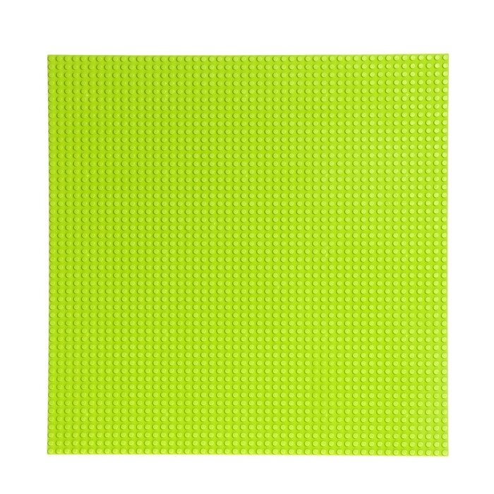 Пластина-основание для конструктора, 40  40 см, цвет салатовый от компании Интернет-гипермаркет «MOLL» - фото 1
