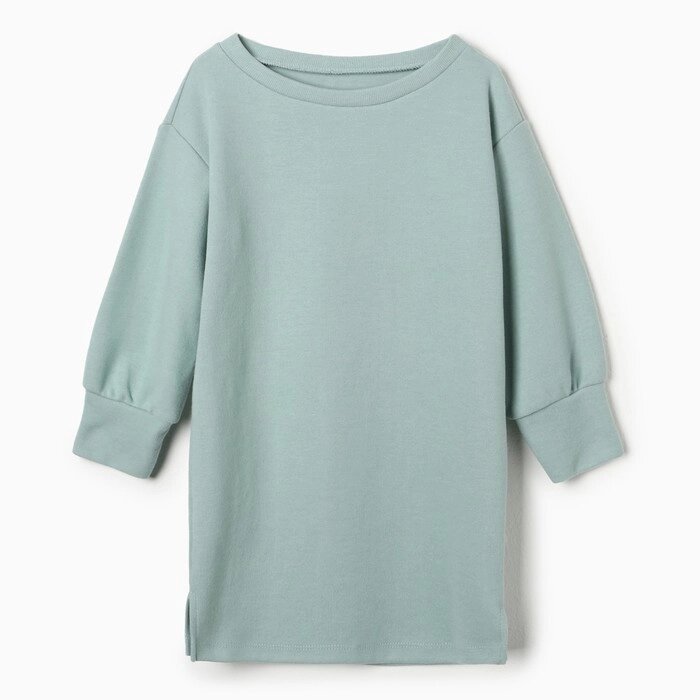 Платье для девочек, цвет серо-зелёный, размер 104 см от компании Интернет-гипермаркет «MOLL» - фото 1