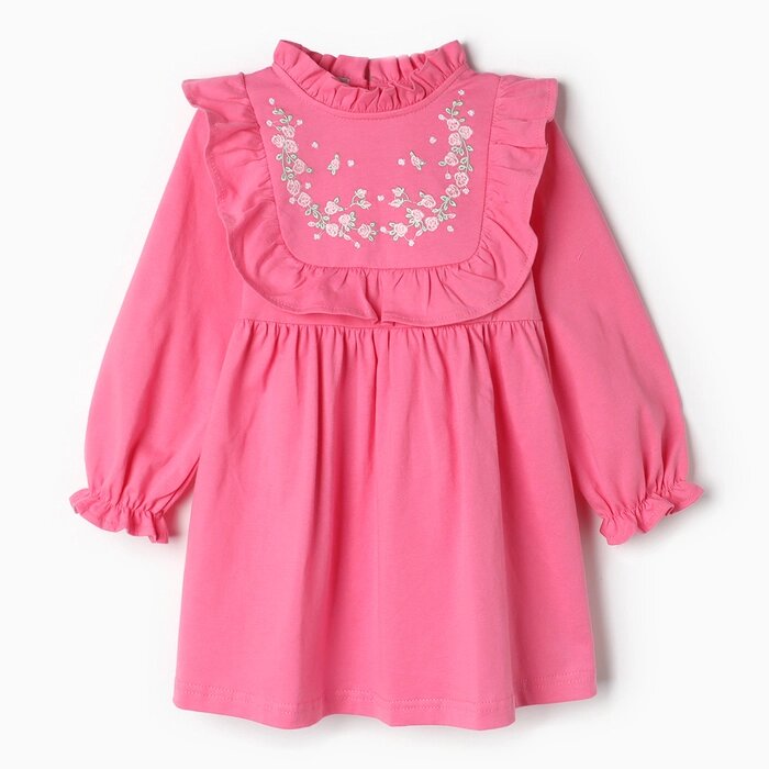 Платье для девочки, цвет розовый, рост 110 см от компании Интернет-гипермаркет «MOLL» - фото 1