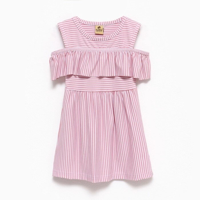 Платье для девочки, цвет тёмно-розовый, рост 104см от компании Интернет-гипермаркет «MOLL» - фото 1