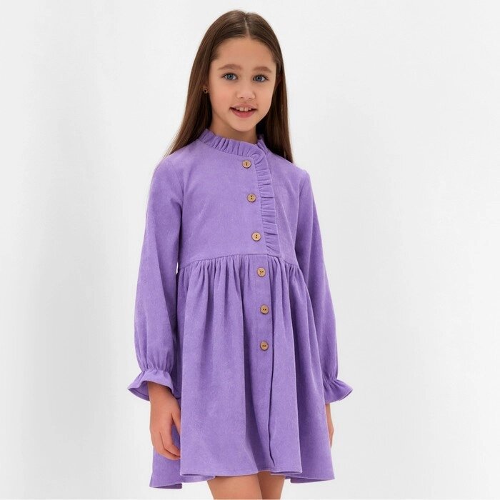 Платье для девочки MINAKU цвет фиолетовый, р-р 146 от компании Интернет-гипермаркет «MOLL» - фото 1