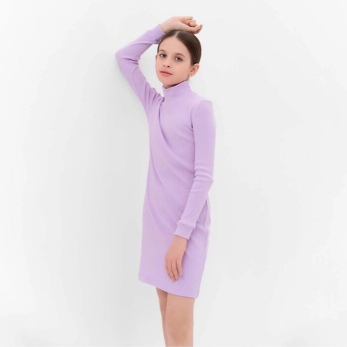 Платье для девочки MINAKU цвет лиловый, рост 104 см от компании Интернет-гипермаркет «MOLL» - фото 1