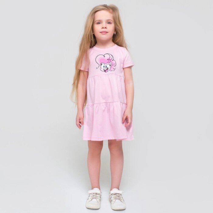 Платье "Пинкий Пай",  My Little Pony, рост 122-128 от компании Интернет-гипермаркет «MOLL» - фото 1