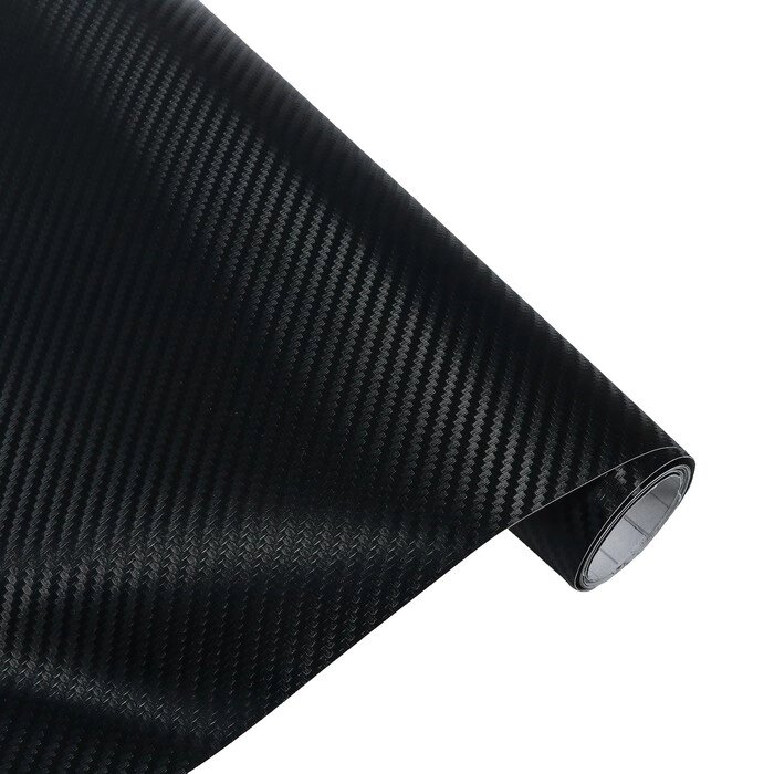 Пленка карбон 3D, самоклеящаяся, черный, 50x200 см от компании Интернет-гипермаркет «MOLL» - фото 1