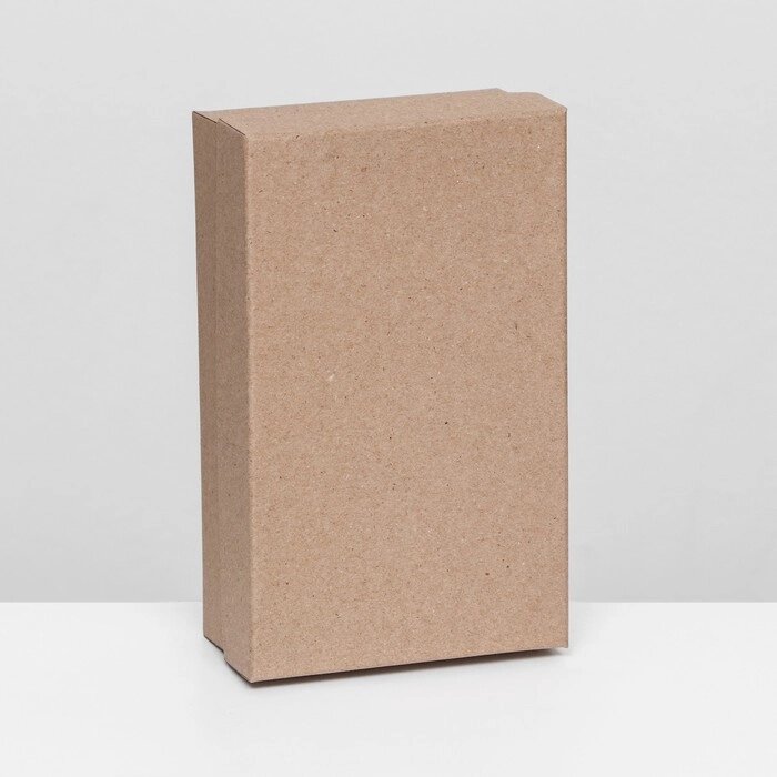 Подарочная коробка "Крафт", 20 х 12 х 6 см от компании Интернет-гипермаркет «MOLL» - фото 1