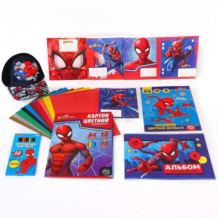 Подарочный набор для выпускника детского сада, Человек-паук от компании Интернет-гипермаркет «MOLL» - фото 1