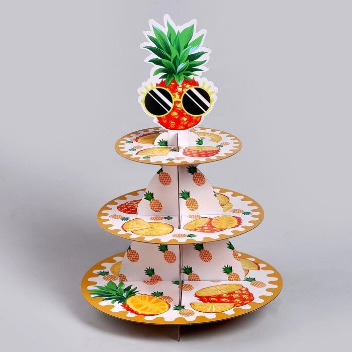 Подставка для пирожных "Тропики" от компании Интернет-гипермаркет «MOLL» - фото 1