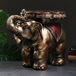 Подставка - стол "Слон" бронза