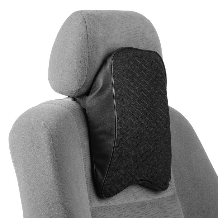 Подушка автомобильная для шеи с эффектом памяти, черный от компании Интернет-гипермаркет «MOLL» - фото 1