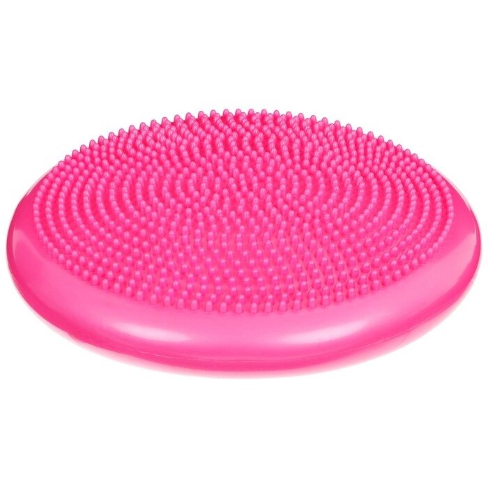 Подушка балансировочная, массажная, d=35 см, цвет розовый от компании Интернет-гипермаркет «MOLL» - фото 1