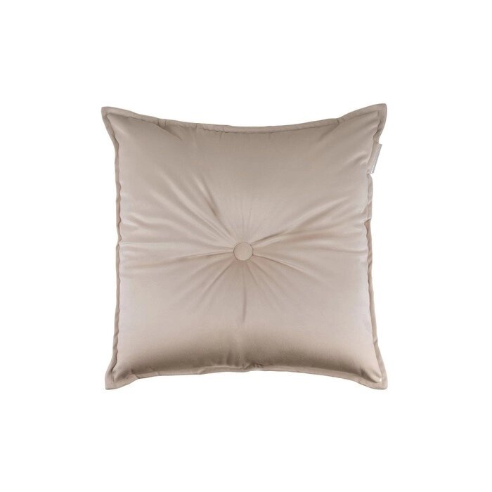 Подушка "Вивиан", размер 45х45 см, цвет кремовый от компании Интернет-гипермаркет «MOLL» - фото 1